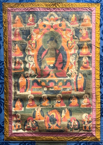 Lot 29 - A Tibetan Thangka, 19th century