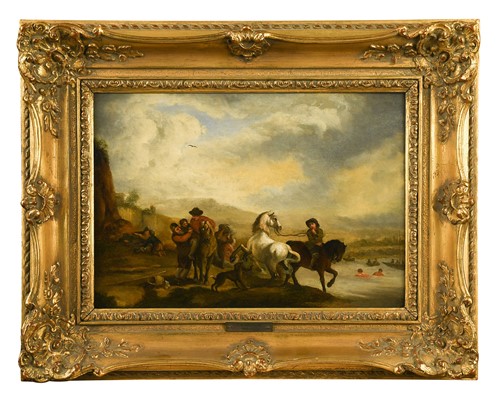 Lot 101 - Follower of Philips Wouwerman