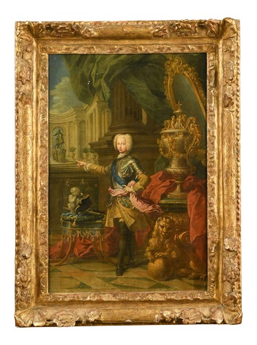 Lot 170 - Circle of Jean-Baptiste Van Loo (French, 1684-1745)
