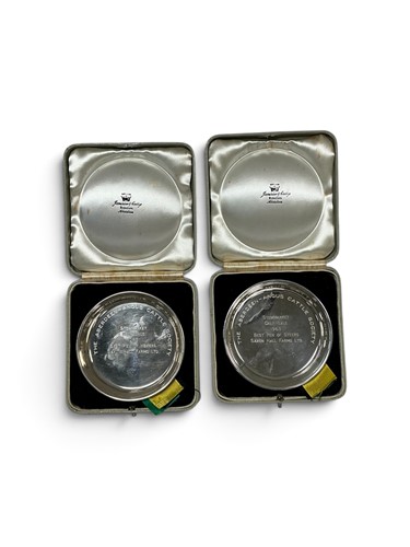 Lot 286 - A pair of Elizabeth II silver dishes, by JP,...