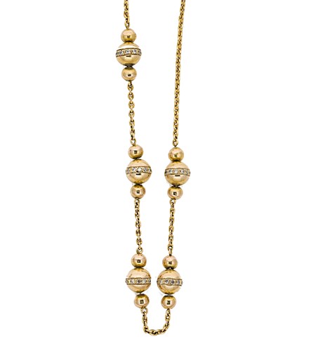 Lot 112 - A diamond set necklace