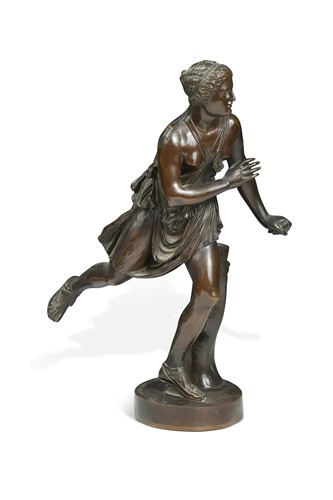 Lot 461 - After Pierre Lepautre (1659-1744), Atalanta, Running, French, 19th century