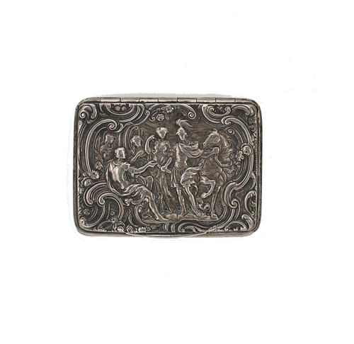 Lot 280 - A Continental snuff box
