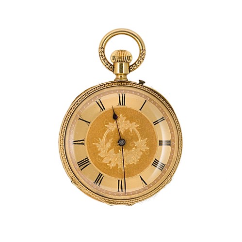 Lot 236 - A Victorian open faced pocket watch
