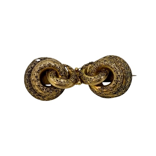 Lot 14 - A Victorian buckle brooch, dimensions 4.5 x...