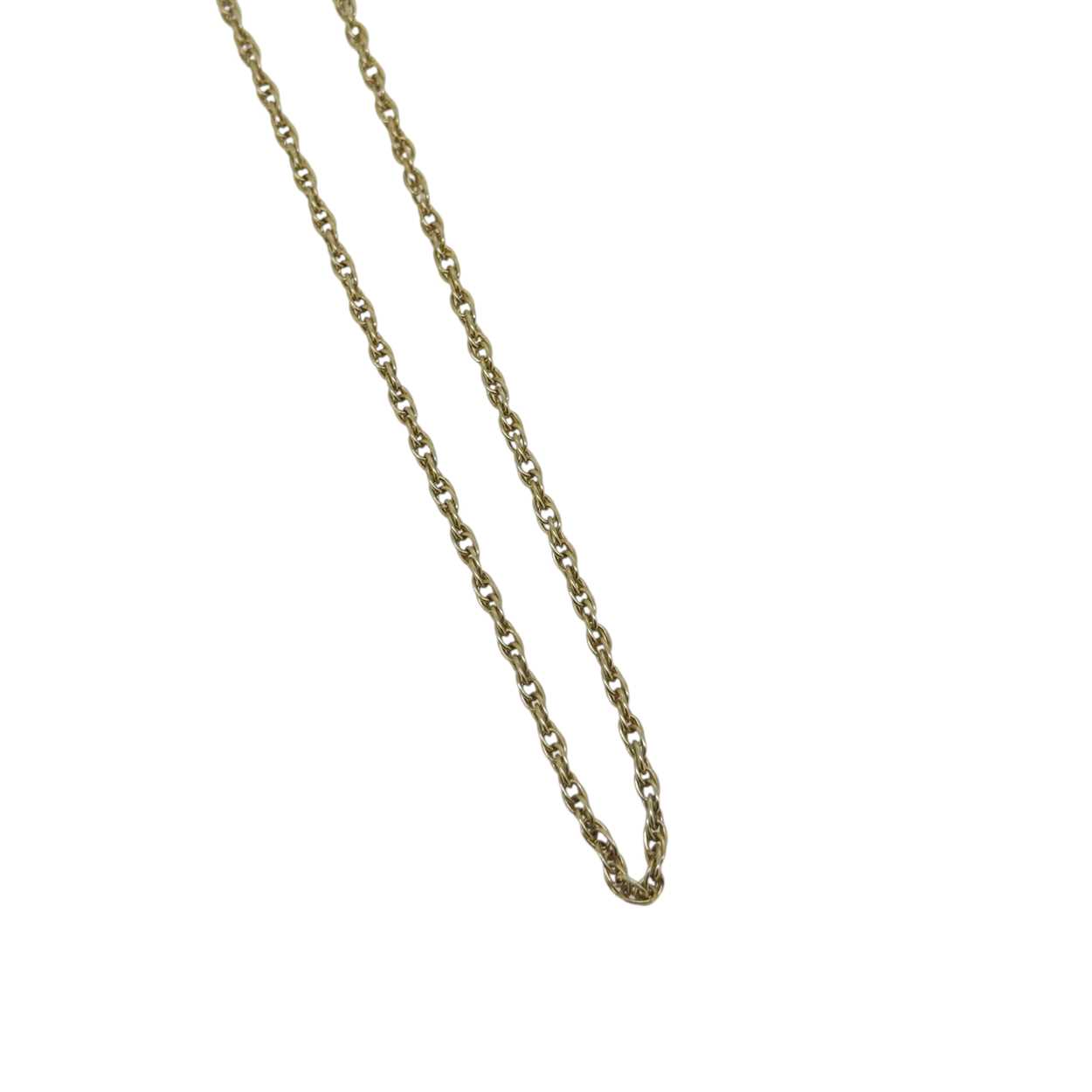 Lot 11 - A Prince of Wales link chain, length 38cm,...