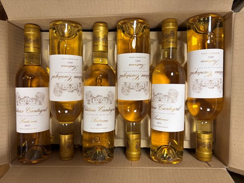 Lot 20 - Chateau Cantegril, Sauternes 2015