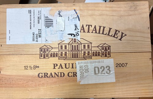 Lot 34 - Chateau Batailley, Pauillac 5eme Cru 2007