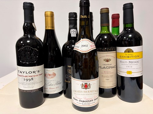 Lot 38 - Mixed wine and port.
