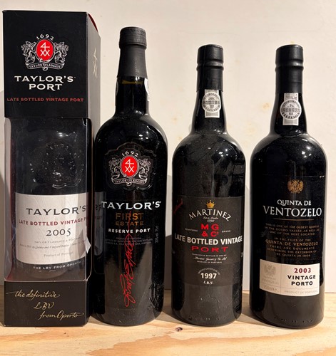 Lot 45 - Mixed Port, 4 bottles.