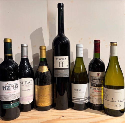 Lot 60 - Spanish wines. Rioja, Covila II