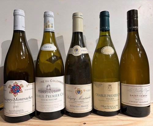 Lot 83 - White Burgundy, 5 bottles.