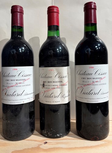 Lot 87 - Chateau Cissac, Haut-Medoc Cru Bourgeois 1982