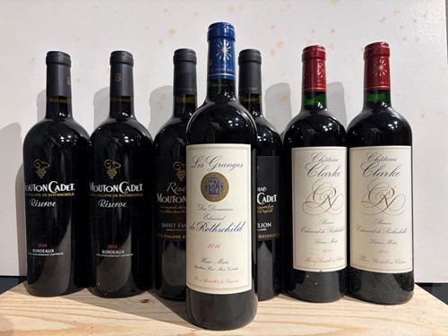 Lot 88 - Barons de Rothschild, 7 bottles.