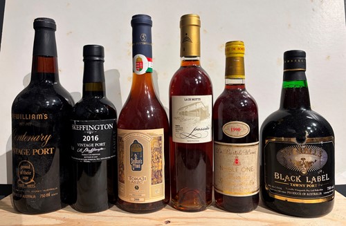 Lot 94 - Dessert and Port wines.