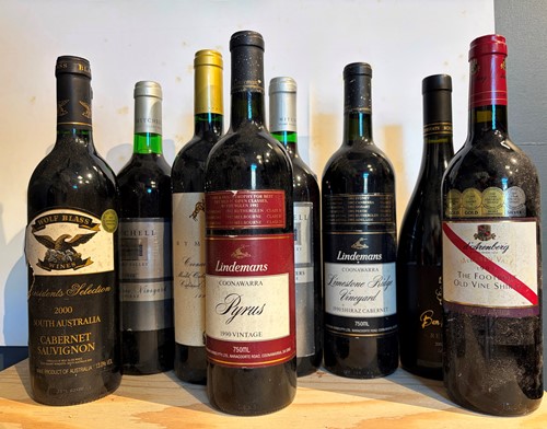 Lot 99 - Australian red wines.