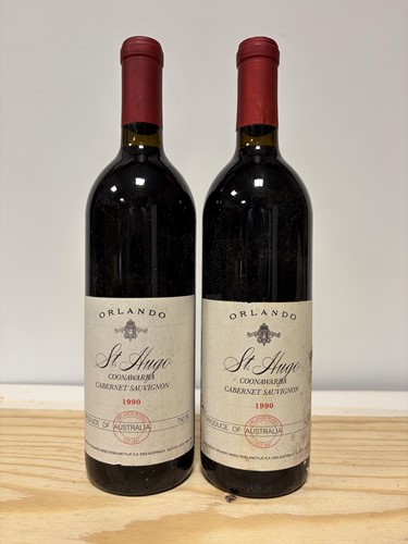 Lot 100 - Orlando St Hugo Coonawarra Cabernet Suavignon...