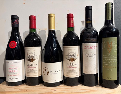 Lot 101 - Australian and other red wines.