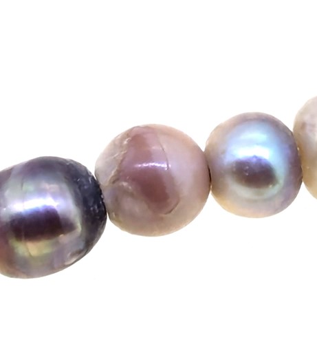Lot 11 - A four row cultured freshwater pearl necklace
