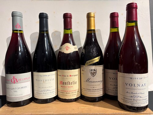 Lot 105 - Red Burgundy, 6 bottles, removed from a college cellar