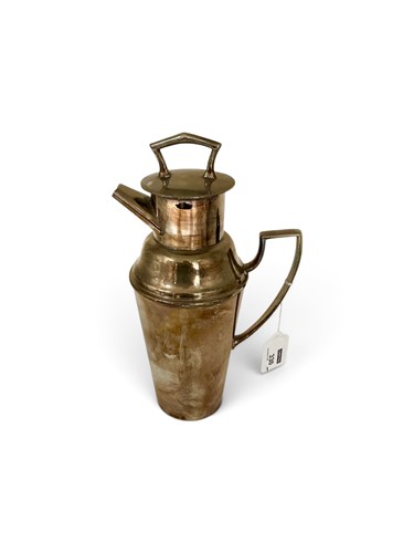 Lot 330 - Asprey's silver plated Cocktail Shaker, 27cm high