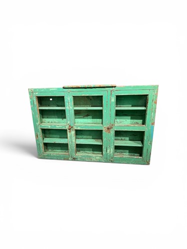 Lot 678 - A continental and provincial painted bookcase...