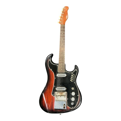Lot 102 - An electric guitar by Burns, London, serial...