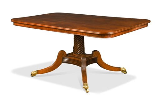 Lot 556 - A George IV mahogany breakfast table