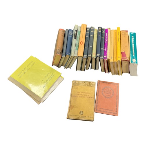 Lot 248 - Specialist maths text books, including books...