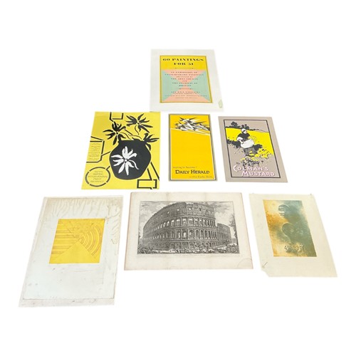 Lot 355 - A group of exhibition posters to include:...