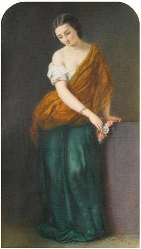 Lot 202 - Augustus Jules Bouvier (French/British, 1827-1881)