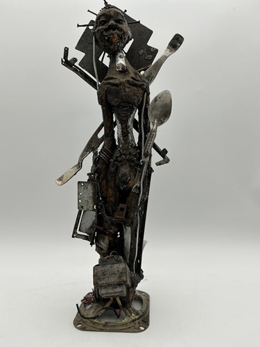 Lot 170 - Abstract Sculpture made from wood, nails and...