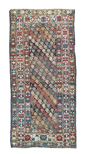 Lot 342 - A Kazak tribal rug, circa 1930