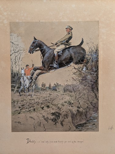 Lot 491 - Charles Johnson Payne "Snaffles" (British, 1884-1967)