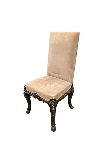 Lot 612 - A Continental parcel gilt high back on...