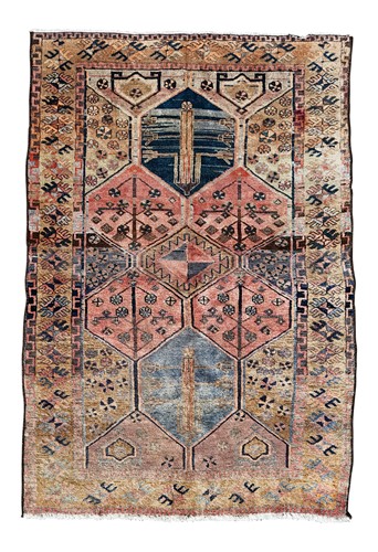 Lot 311 - An Afghan tribal rug, late 20th century