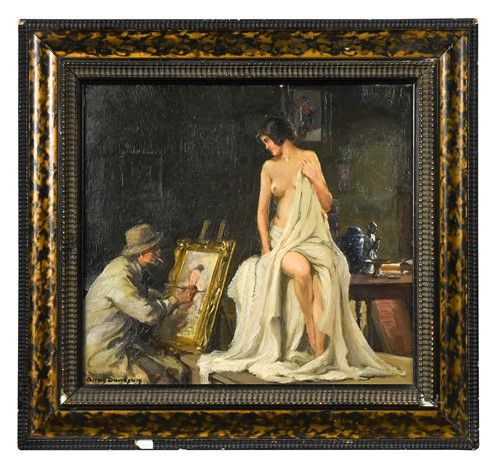 Lot 287 - Allan Douglas Davidson RBA ROI (British, 1873-1932)