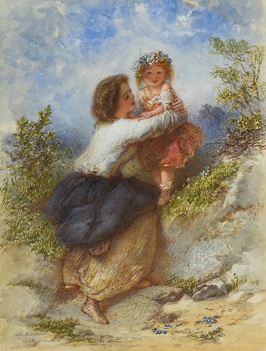 Lot 203 - Augustus Jules Bouvier (French/British, 1827-1881)