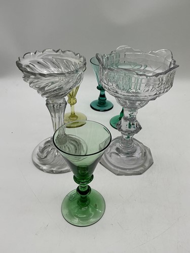 Lot 13 - A small collection of 19th century glass to...